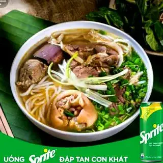 Hình ảnh Bún bò Huế đầy đủ - Sprite