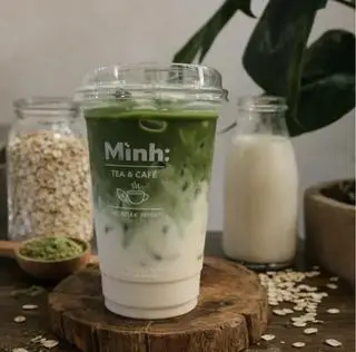 Hình ảnh Matcha sữa yến mạch