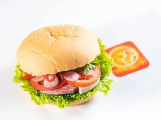 Hình ảnh Hamburger thịt chả