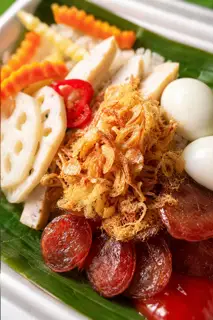 Hình ảnh Xôi mặn thập cẩm hộp nhỏ