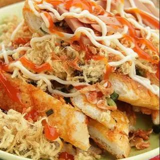 Hình ảnh bánh mì nướng muối ớt 