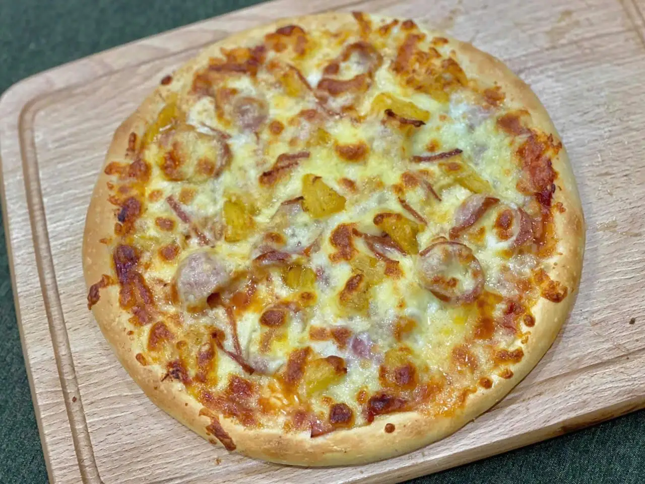 Hình ảnh Pizza Hawaii Size 20cm