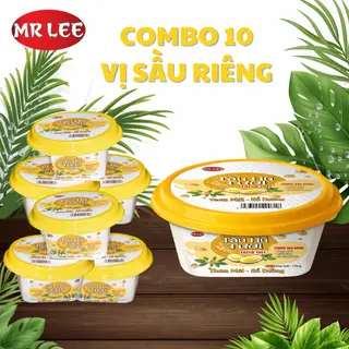 Hình ảnh Combo 10 hũ tàu hủ tươi hương sầu riêng