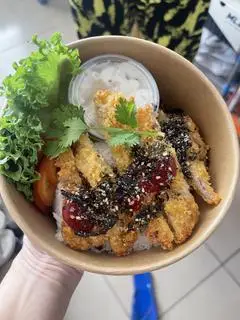 Hình ảnh thị heo chiên xù 