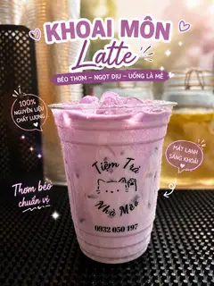 Hình ảnh Khoai môn latte