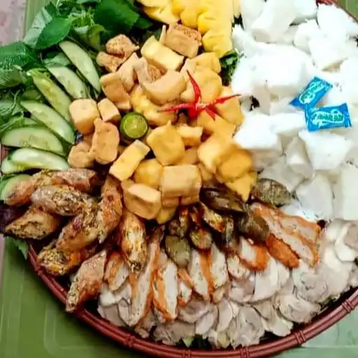 Hình ảnh Bún đậu nem - chả cốm - thịt - dồi - mắm tôm