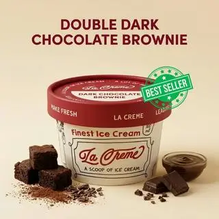Hình ảnh Kem socola bánh brownie - Hộp 100ml