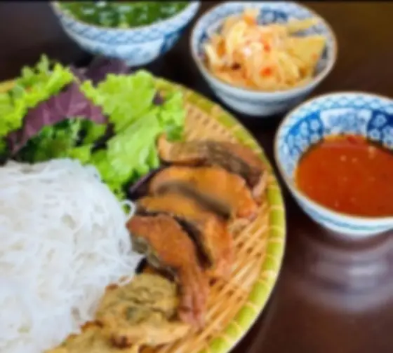 Hình ảnh Bún cá chấm đặc biệt