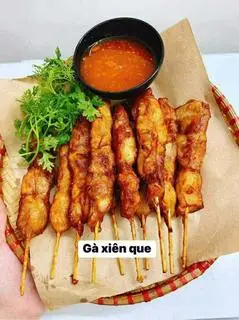 Hình ảnh Gà xiên que (5que)