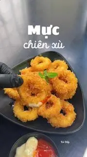 Hình ảnh Mực Chiên Xù