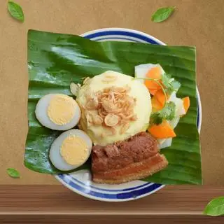 Hình ảnh Xôi bắp thịt kho - trứng kho