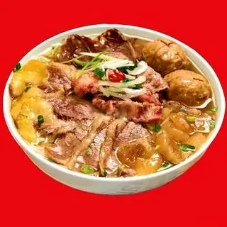 Hình ảnh Phở thập cẩm 4 loại thịt - Phở special 4 type of beef