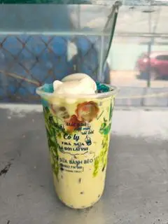 Hình ảnh Trà sữa matcha full topping