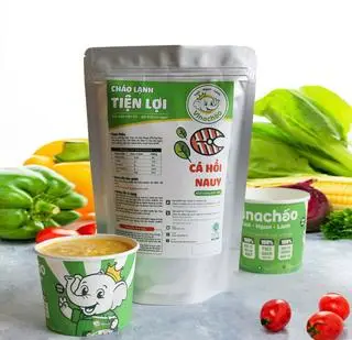 Hình ảnh Set cháo cá hồi Nauy