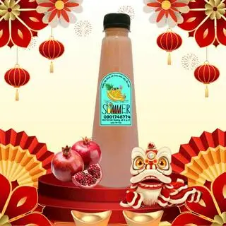 Hình ảnh Nước Ép Lựu chai 330ml