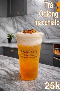 Hình ảnh Trà Oolong macchiato (Size M)