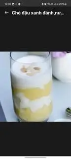 Hình ảnh Chè đậu xanh đánh 