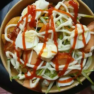 Hình ảnh bánh mì nướng muối ớt thập cẩm 