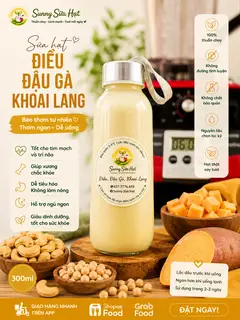 Hình ảnh Sữa Điều Đậu Gà Khoai Lang