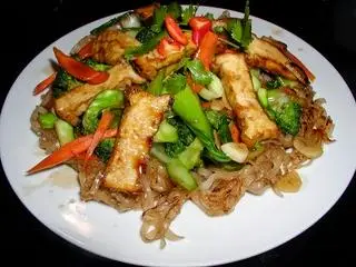 Hình ảnh Phở áp chảo chay