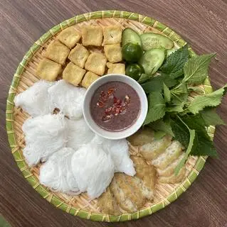 Hình ảnh Bún đậu chả cốm 