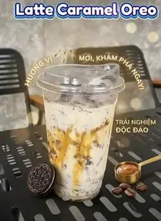 Hình ảnh Latte oreo caramel