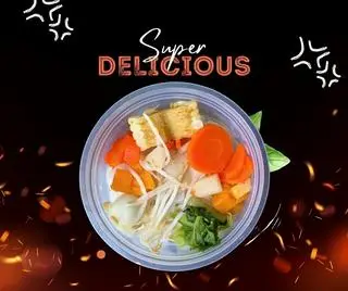 Hình ảnh Bánh canh rau củ chay