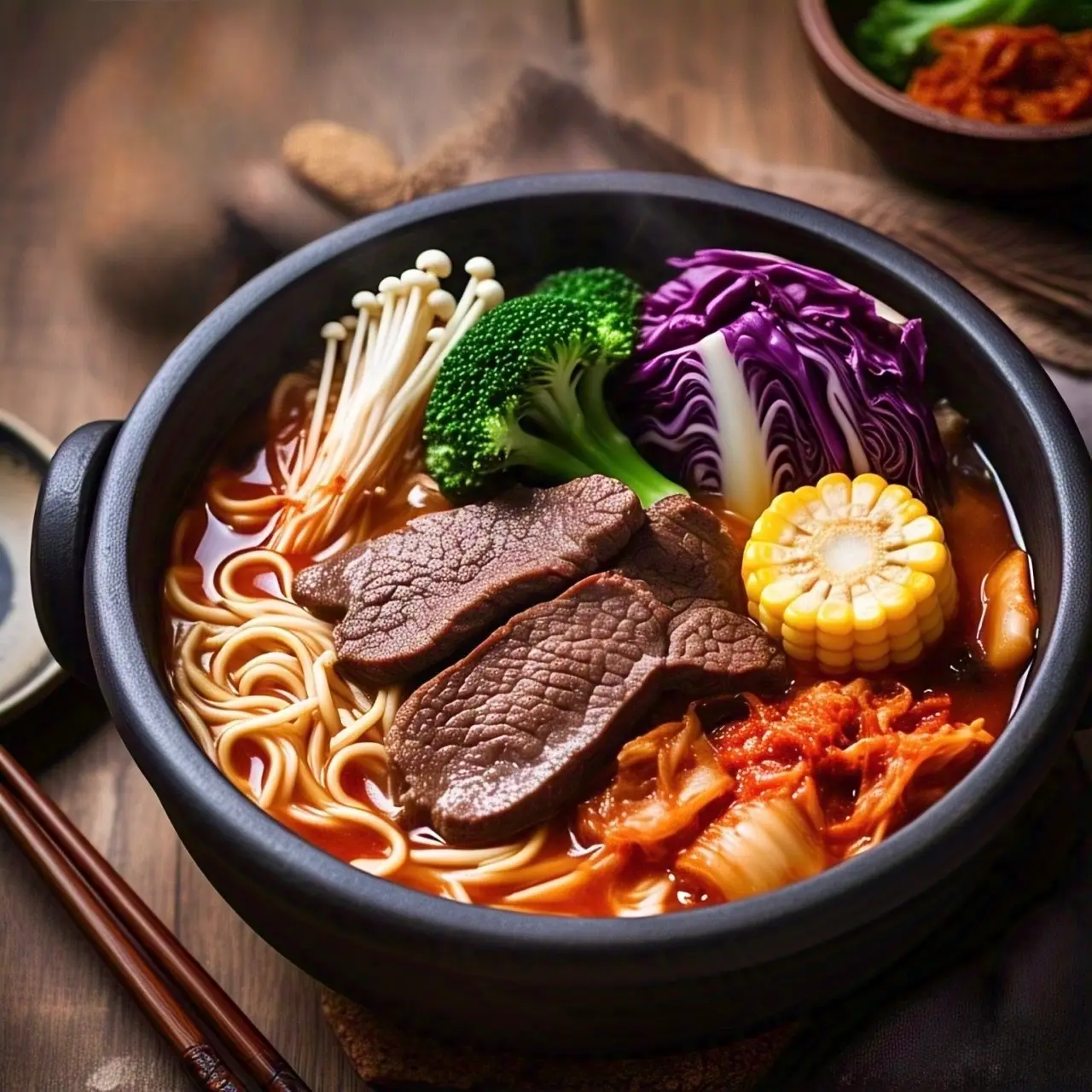 Hình ảnh Mì Cay Bò Tái