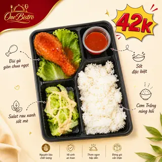 Hình ảnh Cơm Đùi Gà Giòn Chua Ngọt
