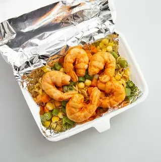 Hình ảnh Mì indomie viên tôm surimi