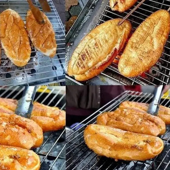 Hình ảnh Bánh mì nướng sốt bơ