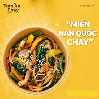 Hình ảnh Miến trộn Hàn Quốc chay