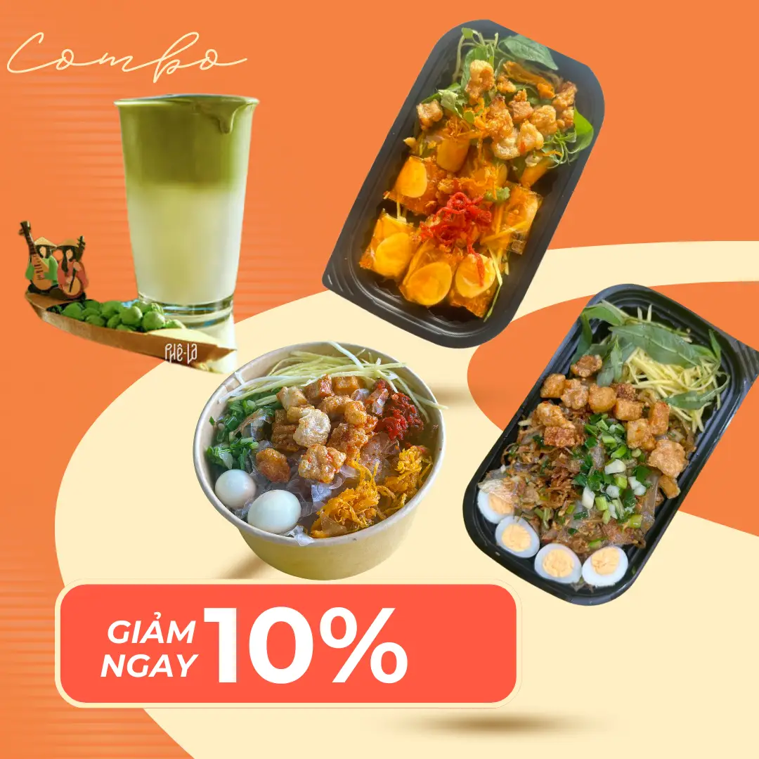 Hình ảnh Bánh tráng Cuộn-Trộn truyền thống-Trộn phơi sương- Matcha latte