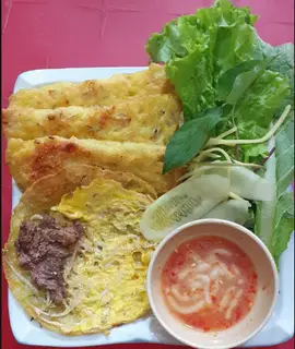 Hình ảnh Combo 4 bánh xèo thịt bò - trứng
