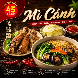 Hình ảnh Mì cánh chiên giòn