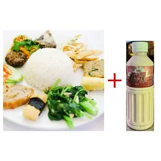 Hình ảnh COMBO 18 CƠM THẬP CẨM ( LỚN ) + SỮA GẠO LỨT