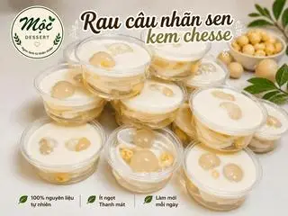 Hình ảnh Rau câu nhãn sen kem cheese