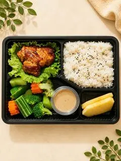 Hình ảnh Cơm má đùi gà nướng mật ong