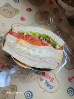 Hình ảnh Sandwich jambong và  chà bông 