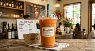 Hình ảnh Trà sữa Thái đỏ