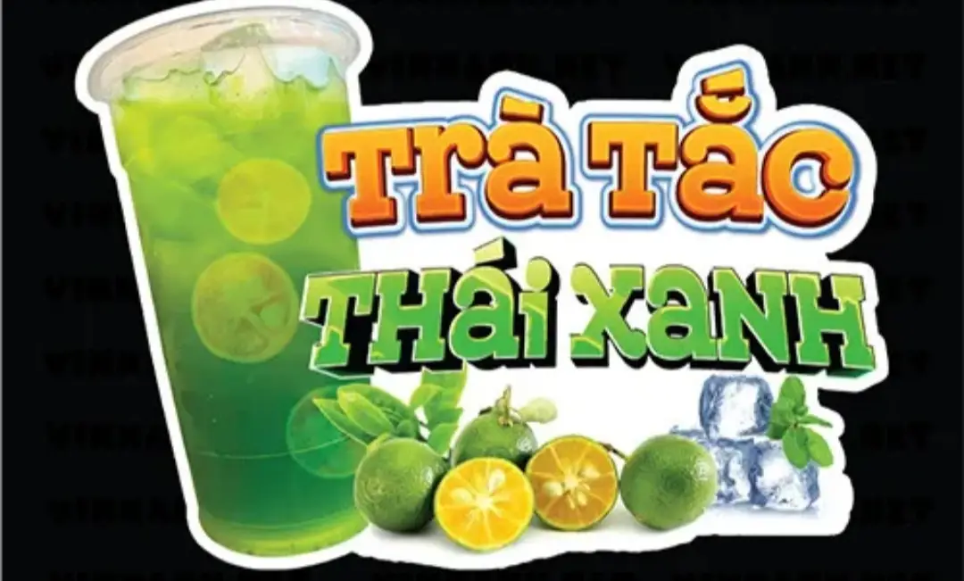 Hình ảnh Trà tắc thái xanh