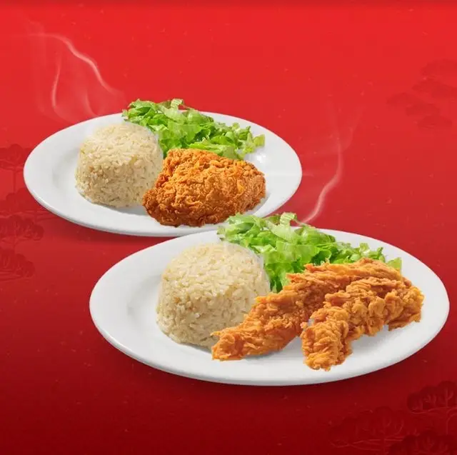 Hình ảnh Cơm Đùi Gà Nướng mật ong