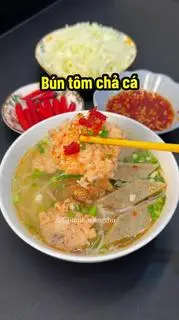 Hình ảnh Bún tôm chả cá