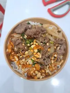 Hình ảnh bún bò xào