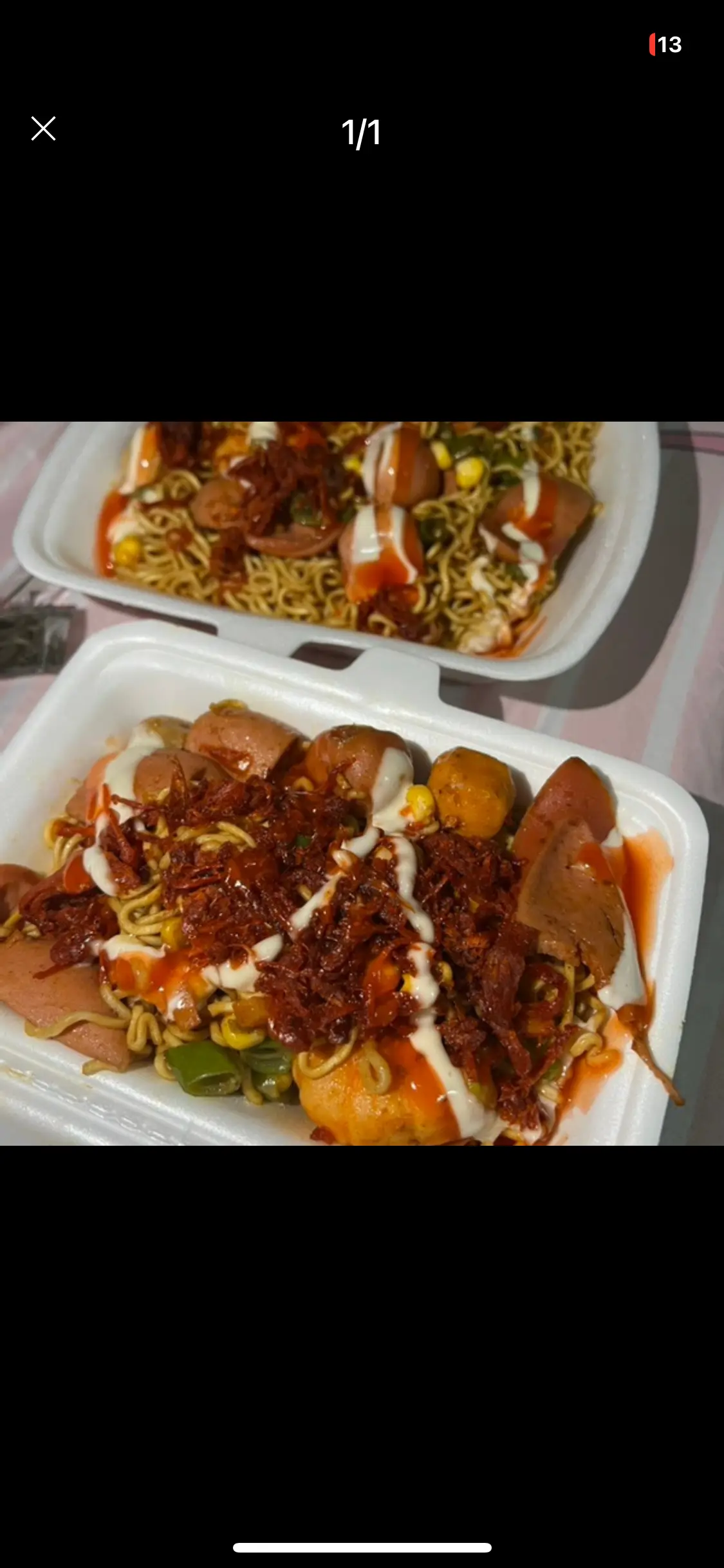 Hình ảnh mì trộn đặc biệt 2 mì 