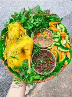 Hình ảnh Gà ủ muối hoa tiêu nguyên con - để nguyên con -  không đầu