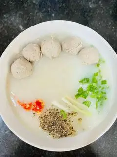 Hình ảnh Cháo Bò Viên