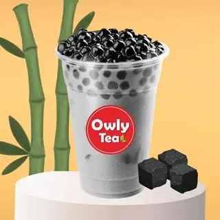 Hình ảnh Trà Sữa Than Tre Ngọc Trai Đen