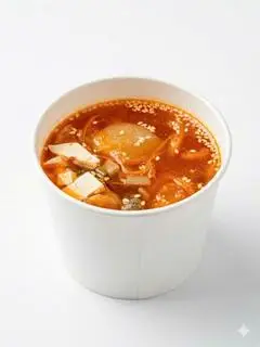 Hình ảnh Canh kim chi đậu hũ