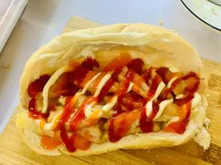 Hình ảnh Bánh mỳ nem khoai